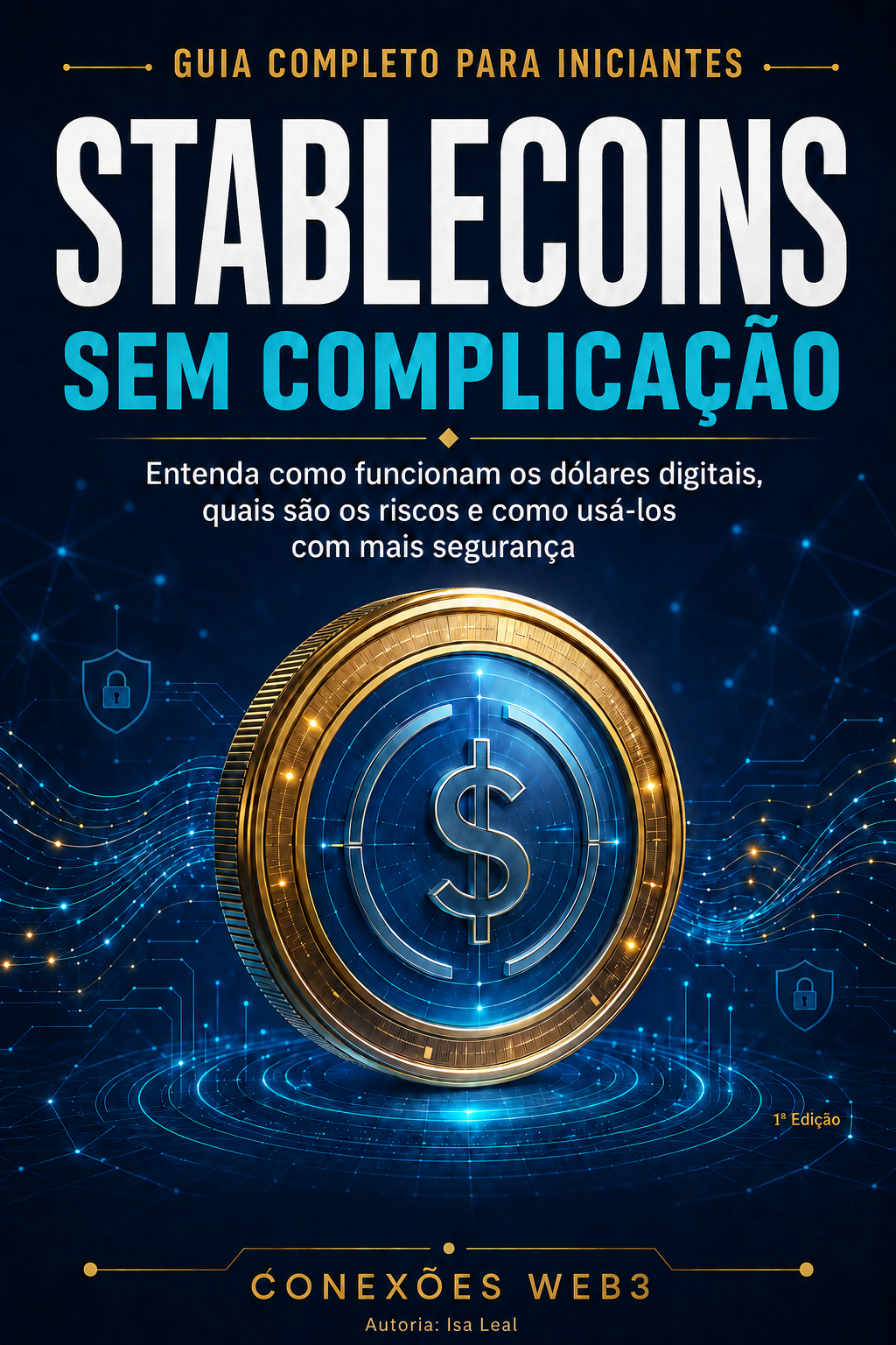 Capa do guia Stablecoins sem complicação